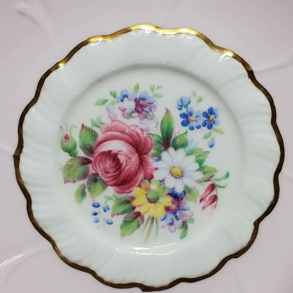 Paragon Teacup and Saucer Pink Floral Vintage